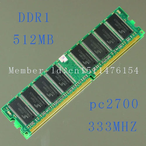 

New DDR1 Desktop DDR 333MHz PC2700 512MB 184pin PC RAM Memory LOW-DENSITY Dimm Free shipping
