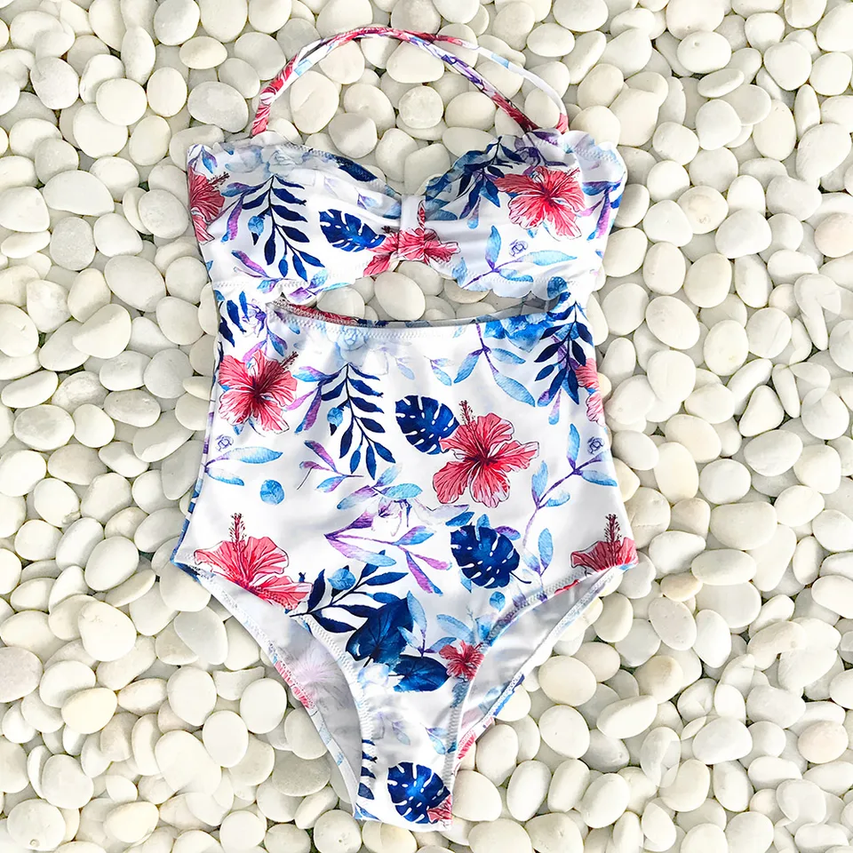 cupshe cut to it shell swimsuit review