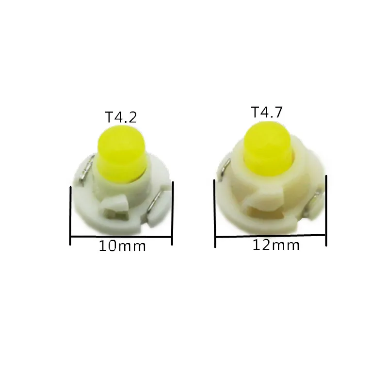 10 пьезы T3 T4.2 T4.7 светодиодный COCHE грузовики 24 в авто Интерьер instrumento bombillas de luz de panel Lamparas