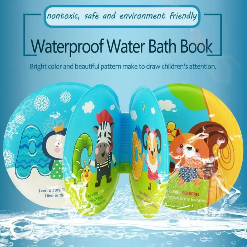Swimming Waterproof Bath Book Baby Water Zoo Aniamal Toy Bathroom Early Educational great gifts for baby|Язык| |