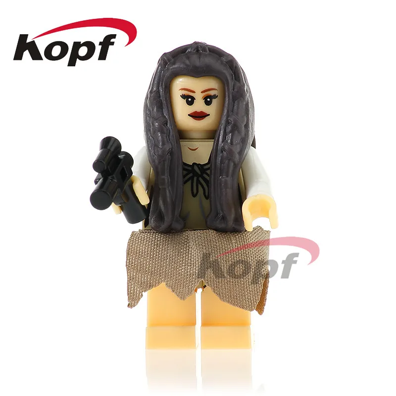 

Single Sale Figures Building Blocks Tooper Cunner Ponda Baba Princess Leia Bricks Dolls Collection Toys For Children XH 491