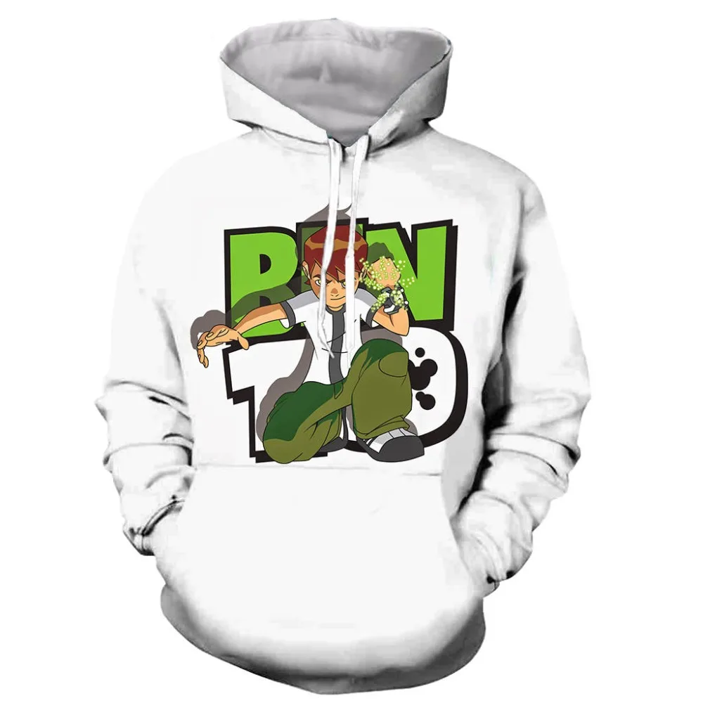 

Funny Cartoon Ben 10 3D printed men women hooded hoodie sweatshirt fashion graphic hoodie casual streetwear pullover hoodie