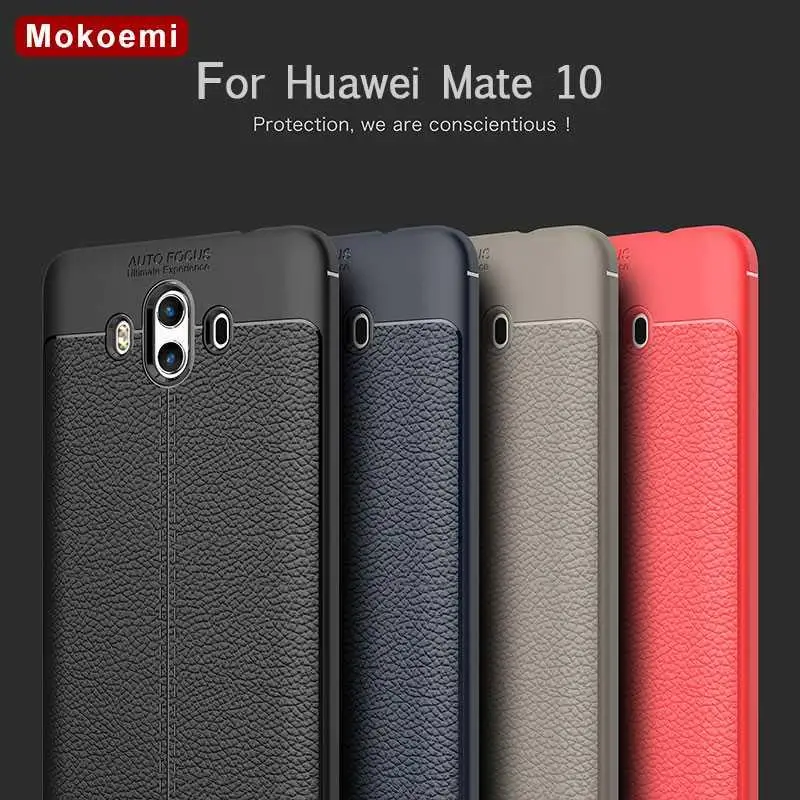 Модный противоударный мягкий чехол Mokoemi с рисунком личи 5," для huawei mate 10, чехол для huawei mate 10 Pro, чехол для телефона