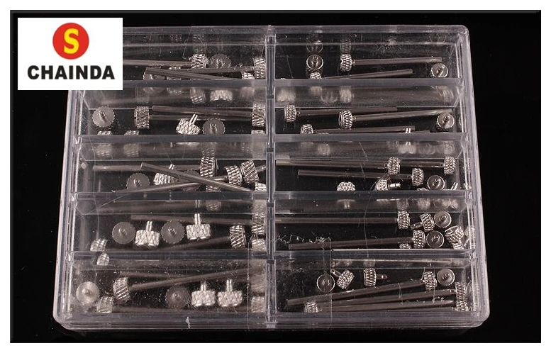 

Free Shipping 1Set Stainless Steel Watch Band Spring Bars Strap Link Pins for Watch Repair