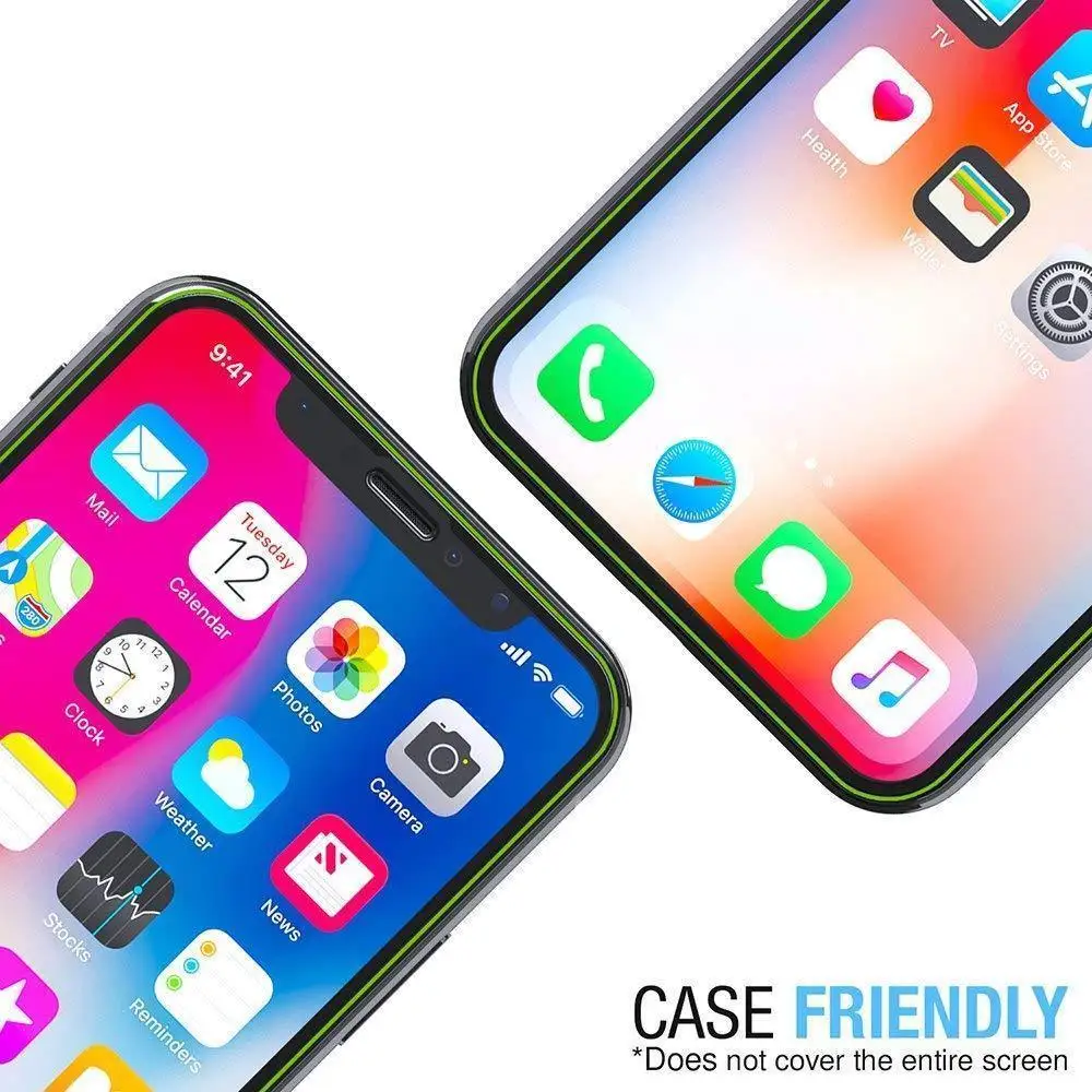 10D полное покрытие закаленное стекло для iPhone XS Max 8 Plus защита экрана
