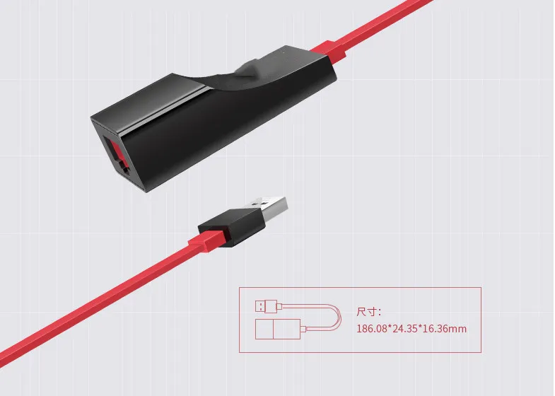 

Usb transfer network cable interface adapter wired Gigabit Ethernet port converter W97