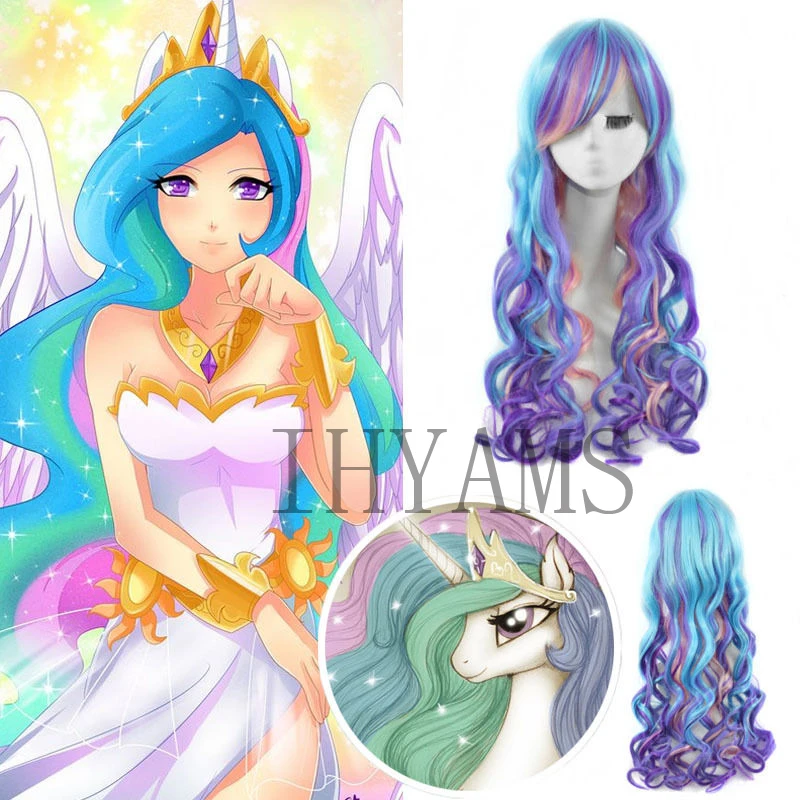 Little Pony Princess Celestia | Little Pony Cosplay Costumes | Cosplay  Little Pony Wig - Cosplay Costumes - Aliexpress