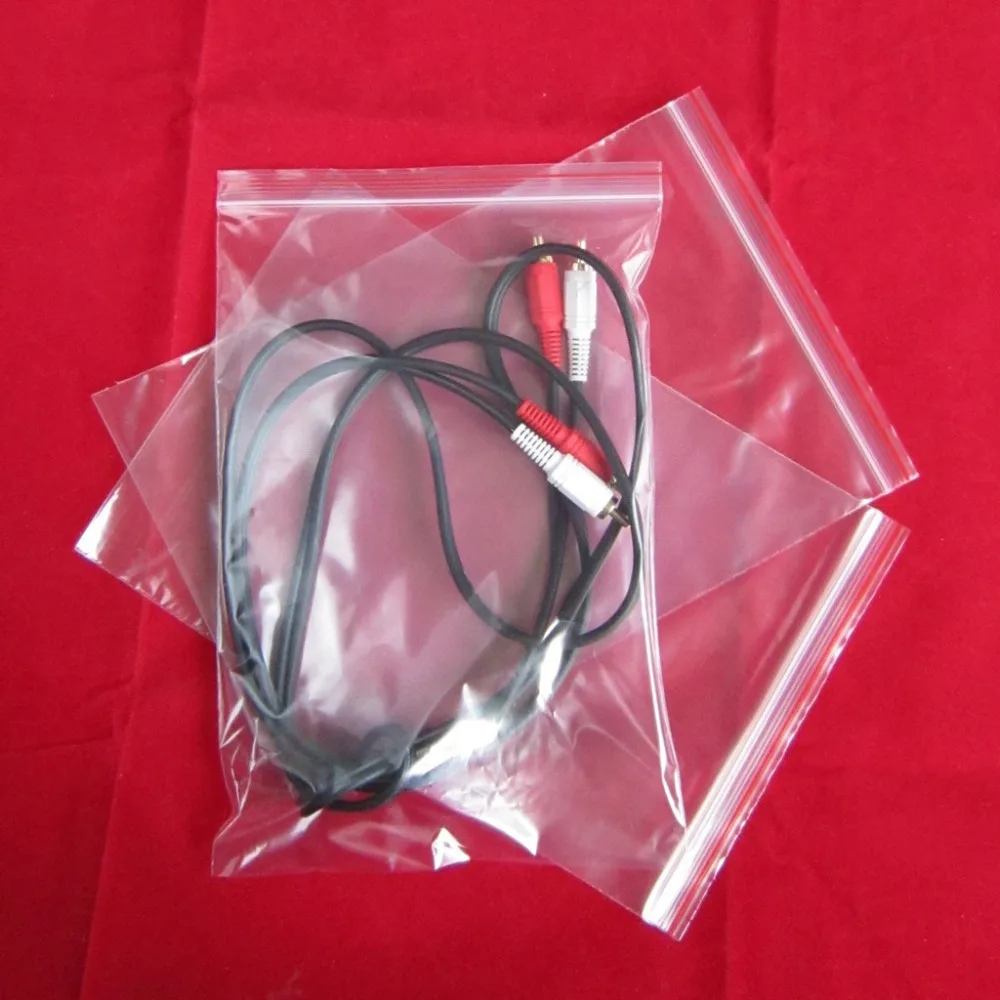 

7*10/10*15/14*20cm 50Pcs Transparent Food Phone Card Toys Valve Hermetic Bag Zip Lock Plastic Gift Packaging Bags For Necklace
