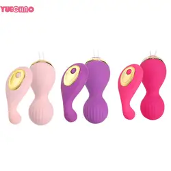 YUECHAO Вибрационный яичный пульт дистанционного управления вибраторы секс-игрушки для женщин упражнения вагинальный Кегель мяч g-точечный