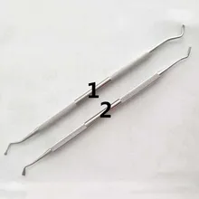 Стоматологический шлифовальный упаковщик для десен инструмент из нержавеющей стали двойные концы