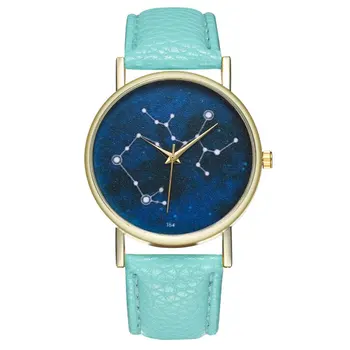 

New High-quality Brand New Beneficial T54 Sagittarius Leather Strap Quartz Fashion Watch Fashionable Popular Nice