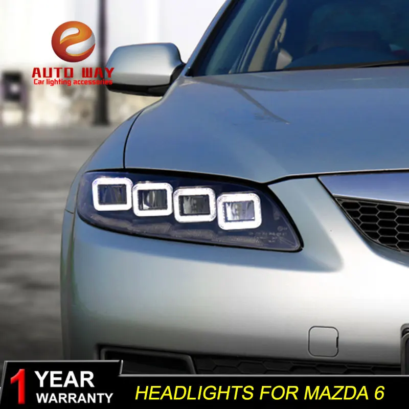 Car Styling Head Lamp case for Mazda6 M6 mazda 6 2003 2015 Headlights