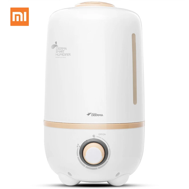 

Xiaomi 4L Silent Humidifier Household Zero Radiation Water Diffuser Bedroom Office Knob Mini Air Humidifier Aromatherapy Machine