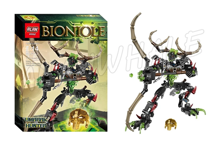 4 типа Объединенный огненный лед герой Bionicle Tahu Onua Kopaka умарак охотник строительные