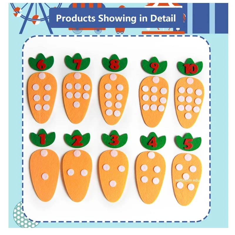maths carrot DIY Toy (2)