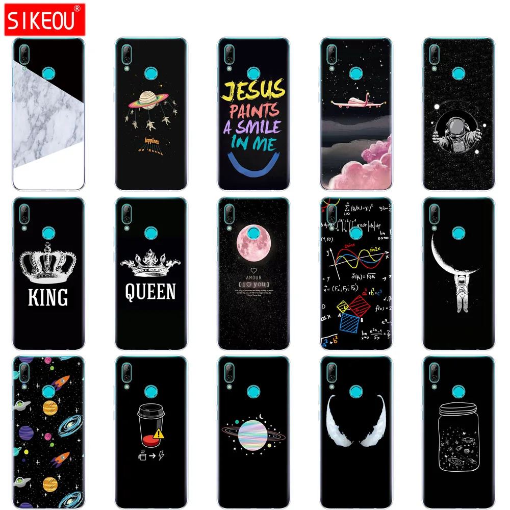 Чехол для Huawei P30 PRO LITE задняя крышка huawei mate 20 pro lite p smart 2019 plus coqa fundas Black king самолет