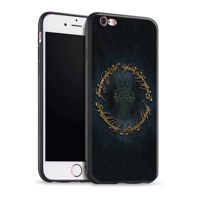 

Lord of the Rings For Apple IPhone X 8Plus 8 7Plus 7 6SPlus 6s 6Plus 6 Se 5s 5 Tpu Soft Silicone Phone Case Cover Shell