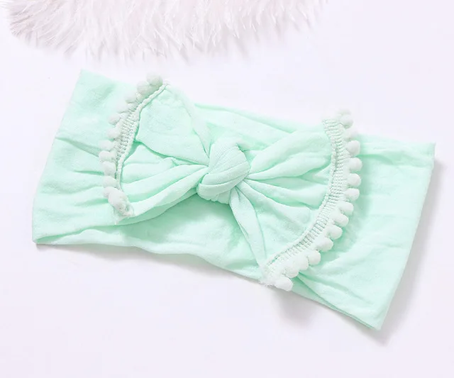 Wide-Nylon-Bow-Headband-with-Pompom-Trim-Round-Knot-Nylon-Head-wraps-Top-Knot-Nylon-Turban.jpg_640x640 (9)