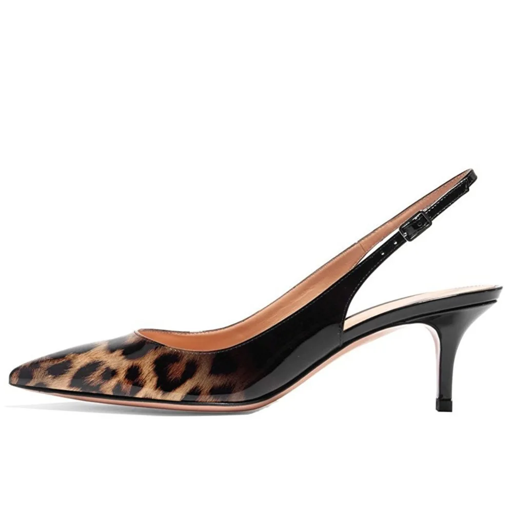 Kmeioo/пикантные женские туфли-лодочки с леопардовым принтом на тонком каблуке, женская обувь для вечеринок, Брендовые женские туфли-лодочки