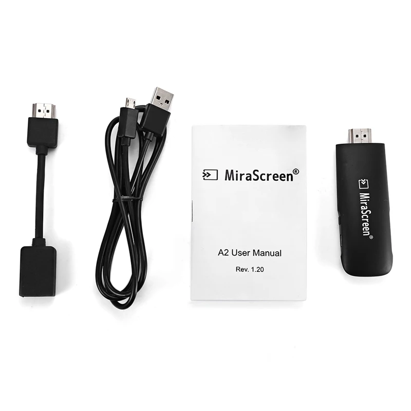 Mirascreen A2 HDMI WiFi Dongle Chromecast 2 mirroring multiple TV stick Chromecast 2 Adapter Mini PC Android Chrome Cast Google
