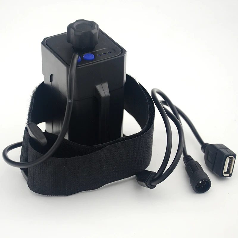 Top New practical Bicycle Bike LED Light Waterproof Battery Pack Case Box 8.4V USE BY 4x18650 Battery 2