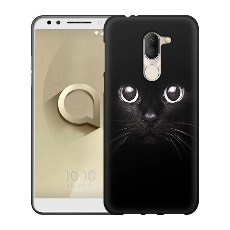 EiiMoo Матовый Мягкий ТПУ силиконовый чехол для Alcatel 3X 5058i 5058y милый мультяшный