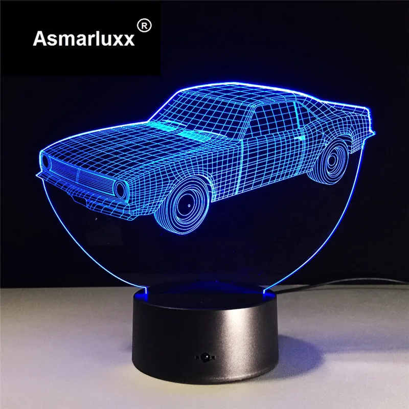 Asmarluxx Car 3d led lamp0001