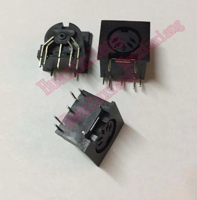 

50PCS/Lot Big S Terminal DIN5 DIN 5P Female Jack/Plug Connector 5PIN DS-5-01 PCB Panel Mount