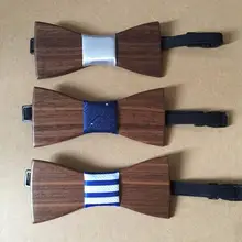 Cravate Luxe Pour Homme дерева лук Галстуки для мужские Нарядные Костюмы для свадьбы деревянный галстук-бабочка Форма Bowknots Gravatas тонкий галстук