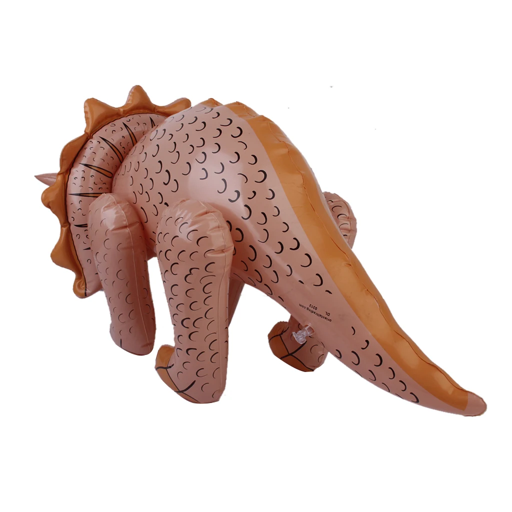 70CM Inflatable Triceratops Dinosaur Pool Beach Toy Kids Children Party Favors Decorations
