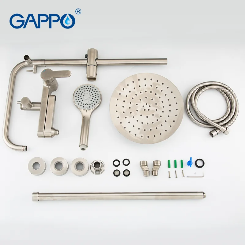 GAPPO 304 Stainless Steel Bathroom Shower set