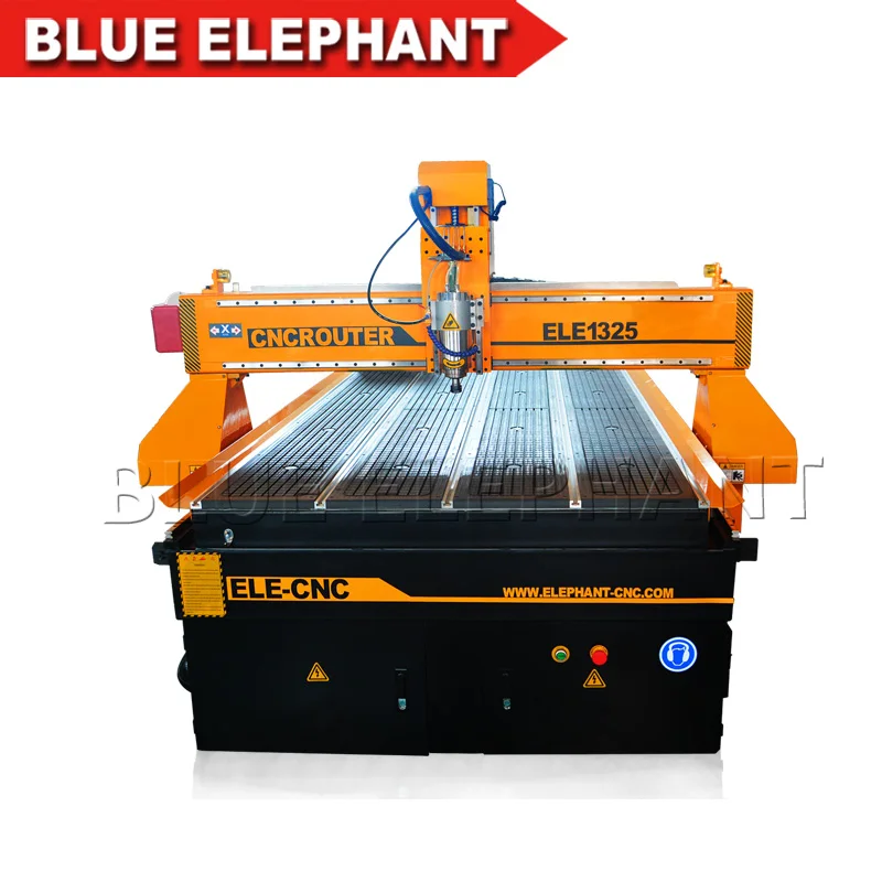 China CNC Router With Vacuum System And Dust Collector ELE1325 Low Cost