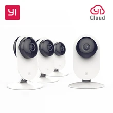 YI 4pc Home Camera Wireless IP Security Surveillance System with Night Vision for Home Office Shop Baby Pet Monitor YI Cloud