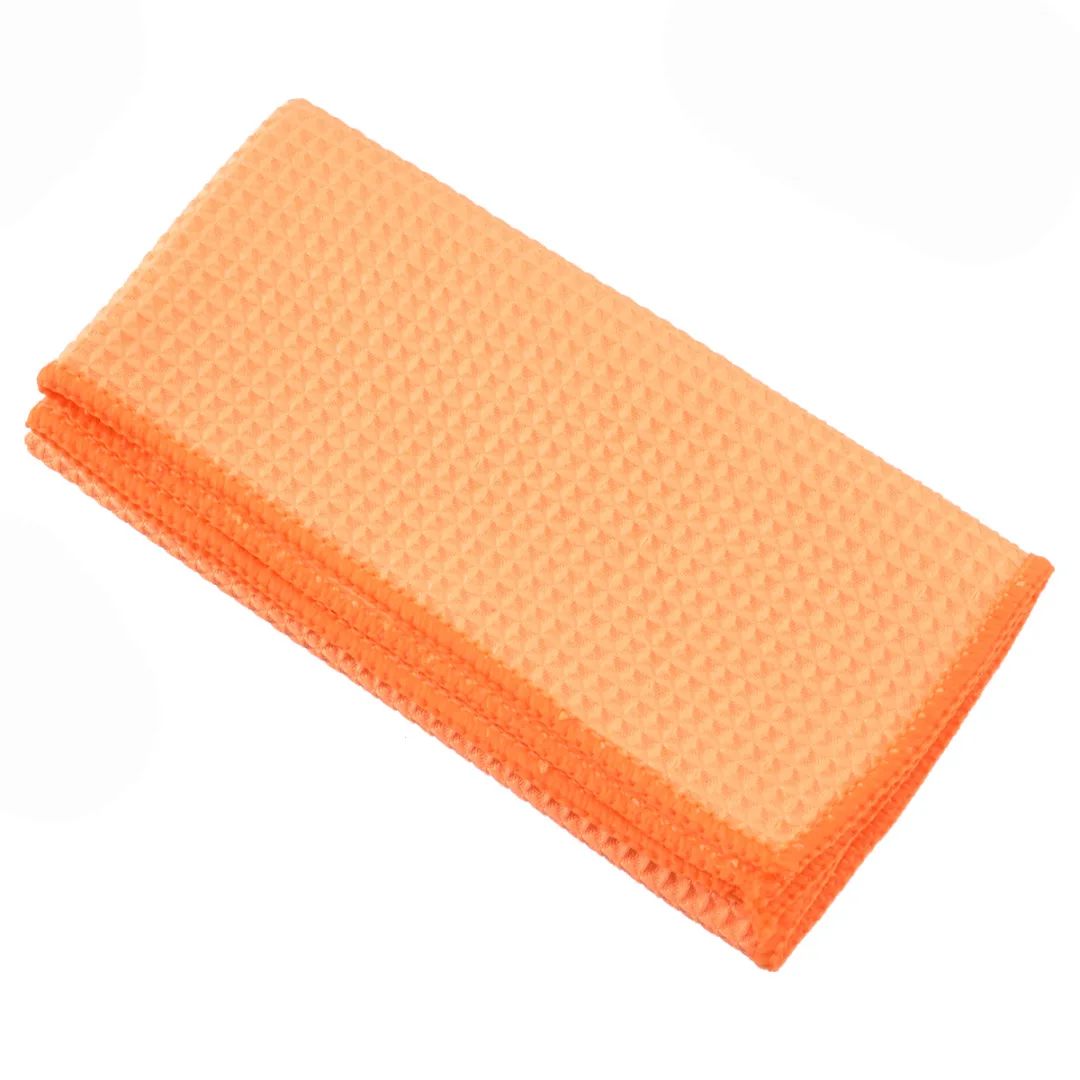 40*40cm Car Wash Towel Microfiber Waffle Pattern Cleaning Towel Soft Car Cleaning Wash Dry Polishing Detail Cloth