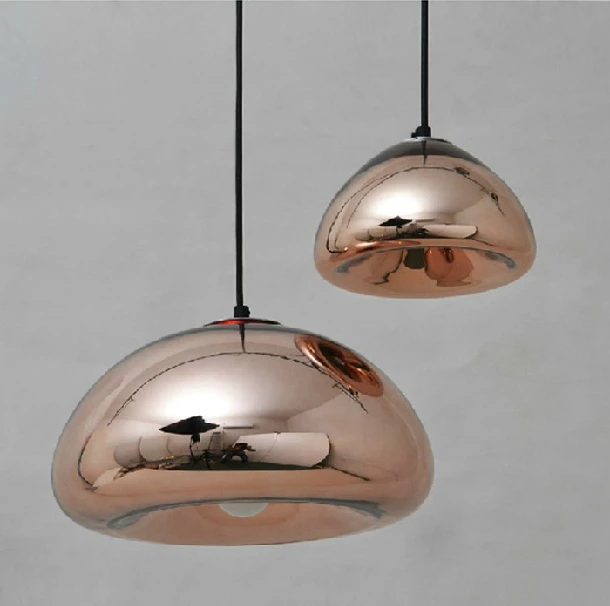 Tom Dixon Void Pendant Light Copper Glass Pendant Lightin Pendant