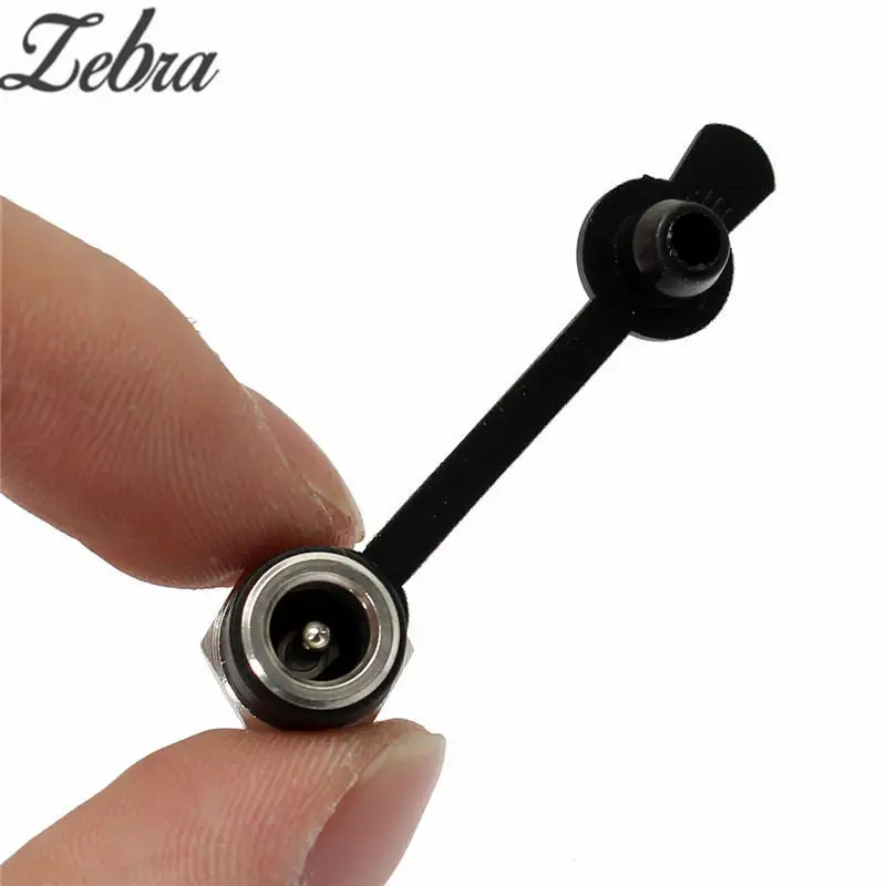 

Zebra Waterproof 3A 5.5 X 2.1mm DC Socket plug Power Charger Plug Female Panel Mount Guitar Accessories