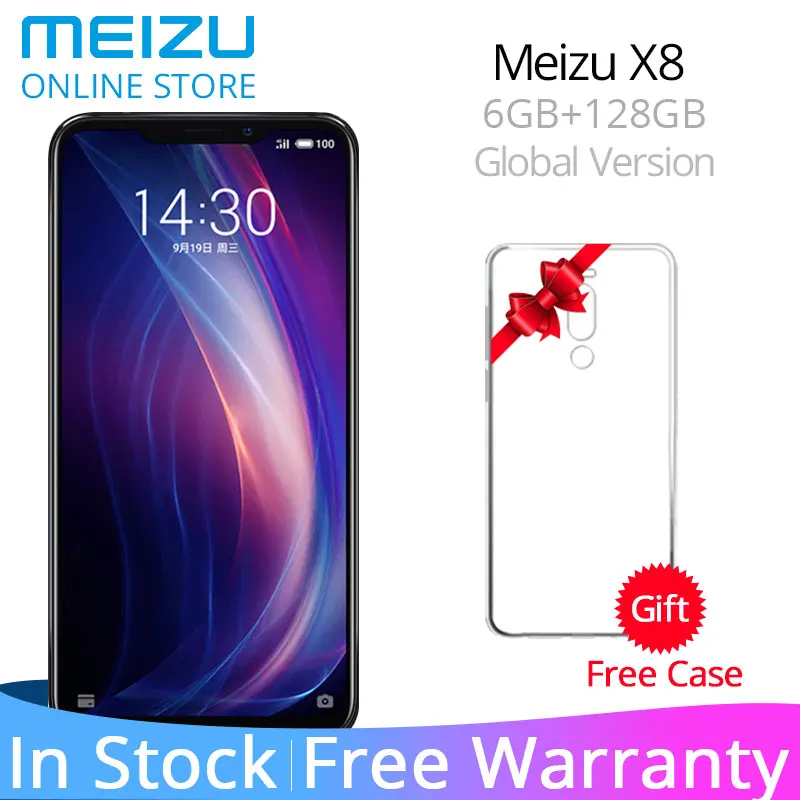 Meizu X8 6G 128G глобальная версия мобильного телефона Snapdragon 710 Восьмиядерный 6 15