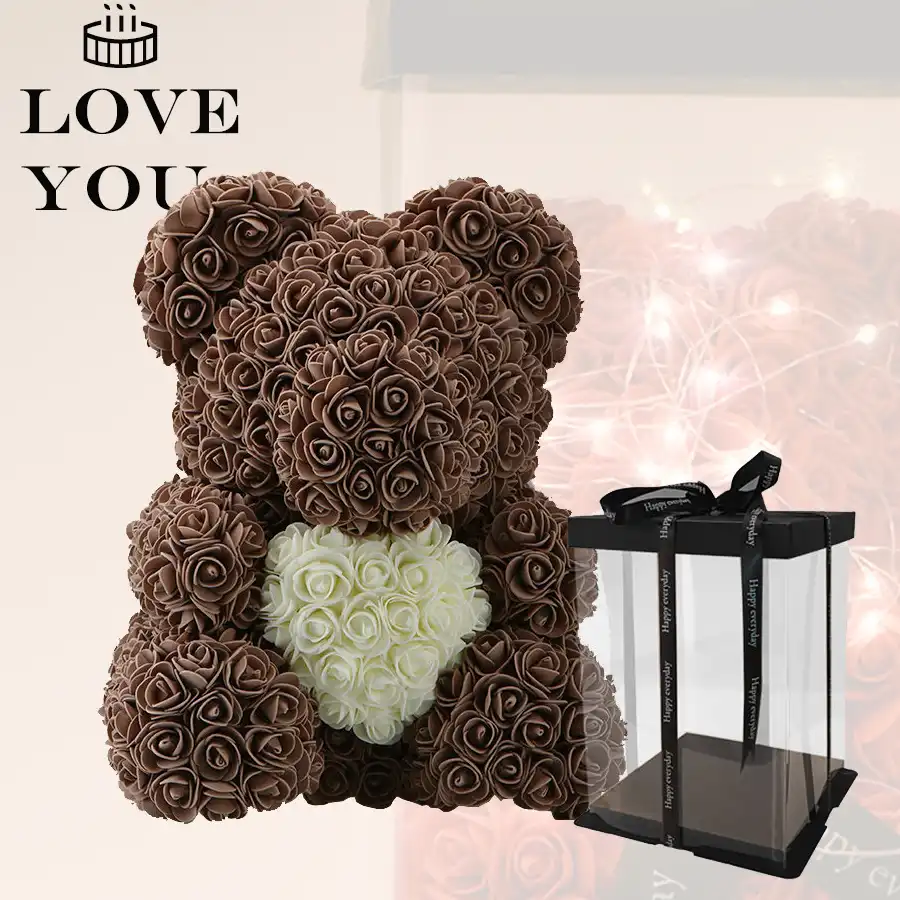 rose teddy bear aliexpress