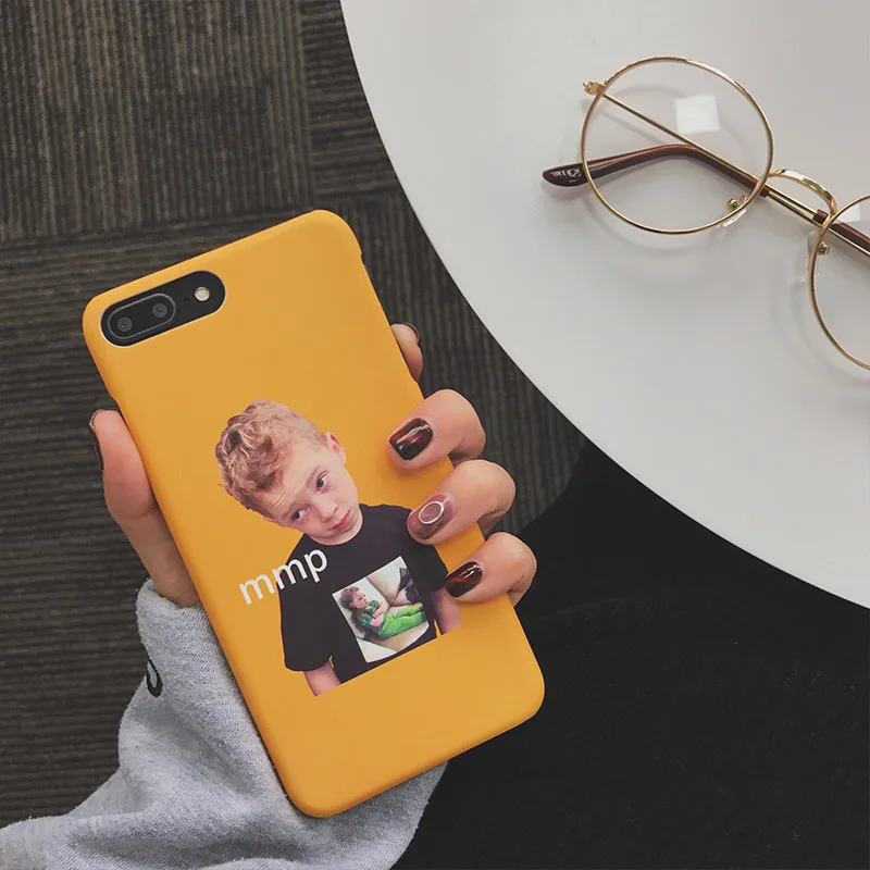 For iPhone 6 6s PLUS Plus 7 8 X Cases Half Wrapped Hard cover Imported PC Material Cell Phone Case | Мобильные телефоны и