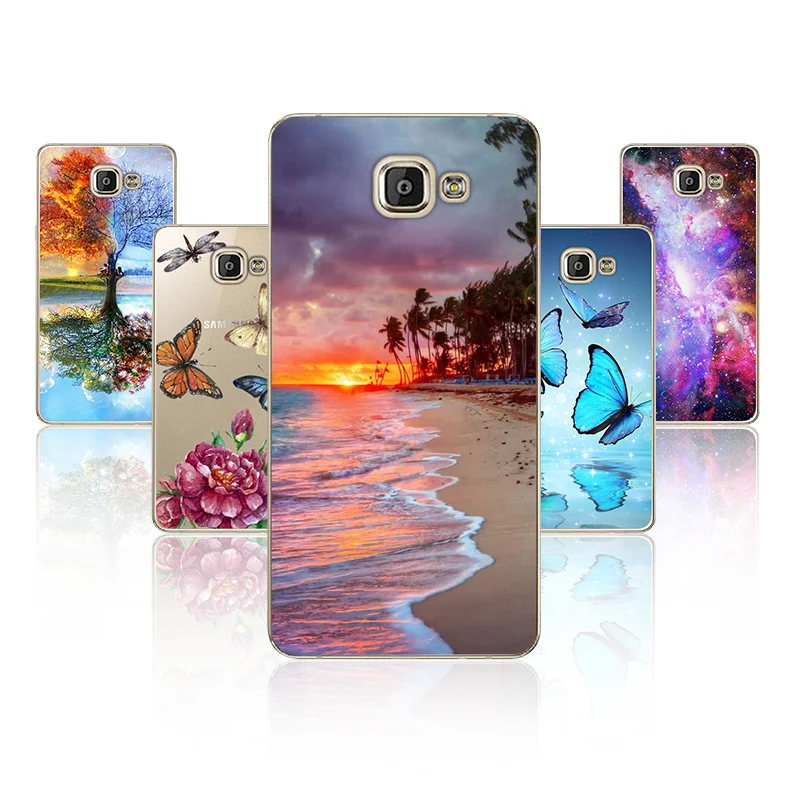 Чехол для Samsung A5 2016 силиконовый чехол Capa Galaxy бампер A510F A510 телефон | Мобильные