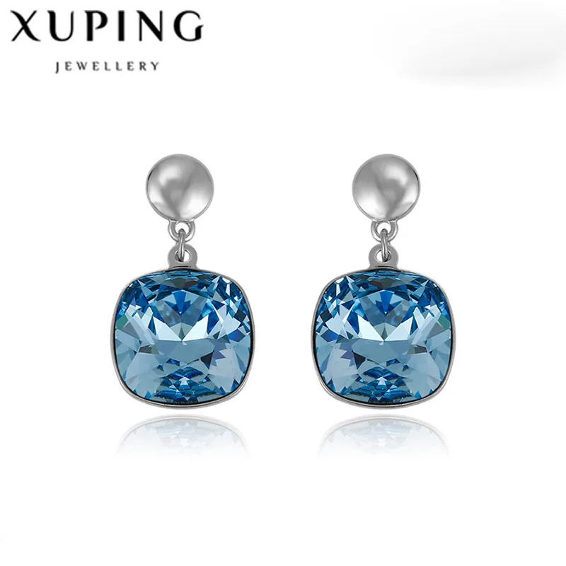 

11.11 Xuping Fashion Earring Wholesale High Quality Crystals from Swarovski Color Plated Charm Design for Women Gift S46.1-93313