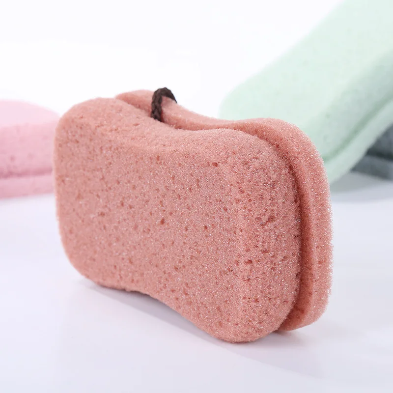 Kolifu 1pcs Bath Ball Scrubber Shower Body Cleaning Mesh Nylon Sponge Rich Bubbles Body Loofah Massage Shower Scrubber KLF009