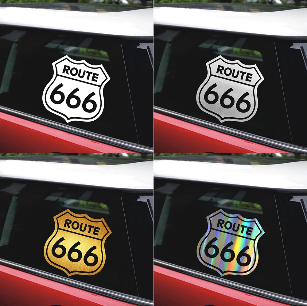 Стикер для стайлинга автомобиля ROUTE 666 Originalit стикер бампера и наклейки Стайлинг