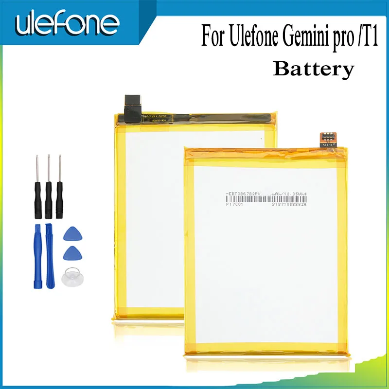For UleFone Gemini pro T1 Battery 3680mAh Long Standby Time New replacement Backup | Мобильные телефоны и аксессуары