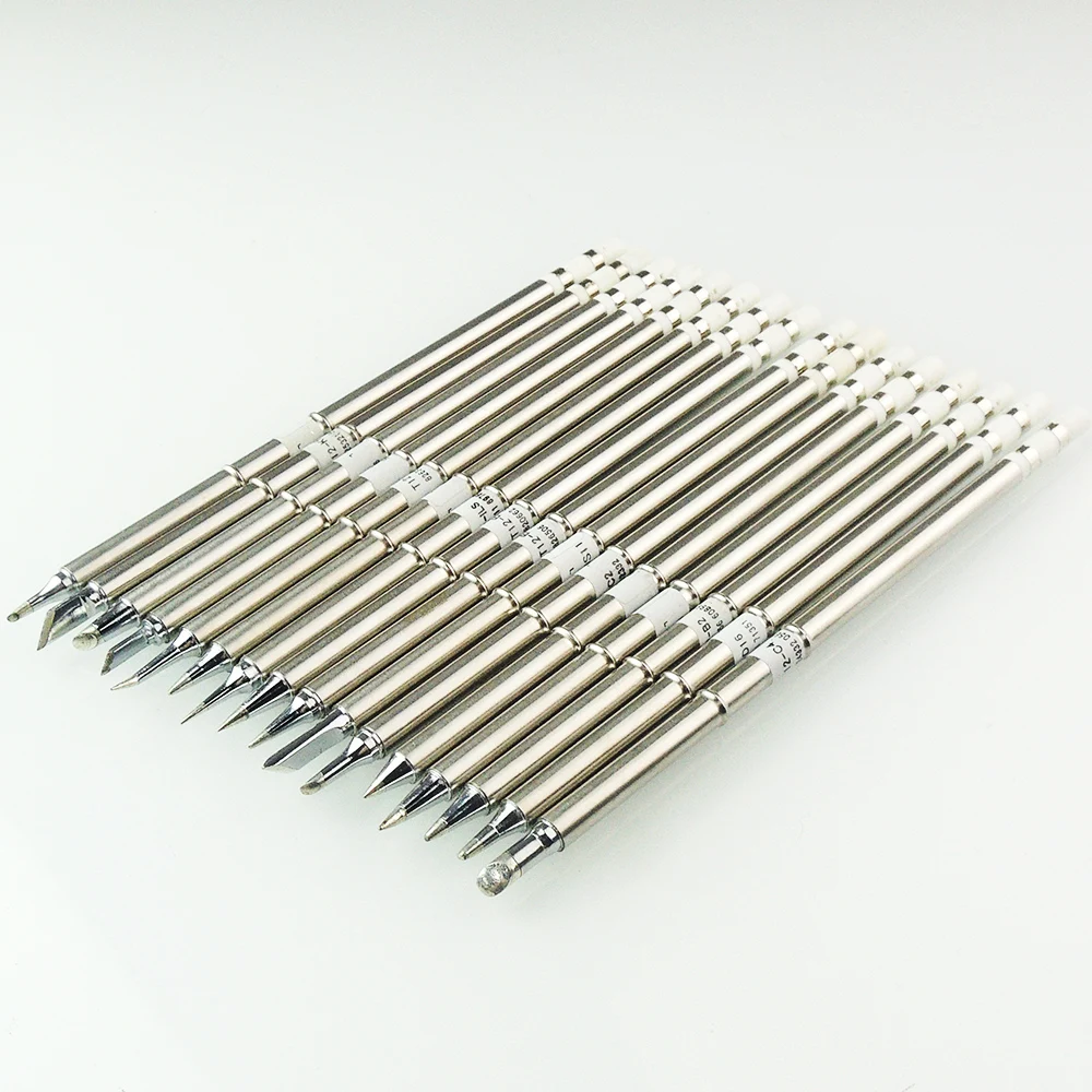 

T12 Series Replace Soldering Iron Tips for T12 Handle LED vibration switch Temperature Controller FX951 FX-952