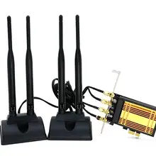 0 Настольный 867 Мбит/с 4 шт. 6DB внешняя антенна беспроводная сетевая карта BCM94352 BT4.0 802.11a/b/g/n/ac WLAN WIN7 WIN8 WIN10