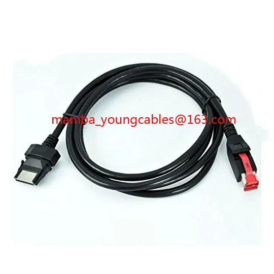 Wholesale 50pcs 24V to 1x8 Powered USB Cable for EPSON Printers POS