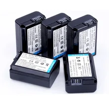 5 шт. 2000 мА/ч, NP-FW50 NP FW50 NPFW50 цифровая камера Батарея для sony Alpha A33 NEX-C3 NEX-5 NEX-7 SLT-A55, для sony аксессуары