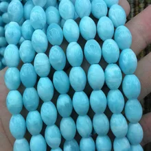 Колонна натуральный каламин/гемиморфит каменные бусины из природного камня бусины DIY свободные бусины для изготовления ювелирных изделий прядь 15 '