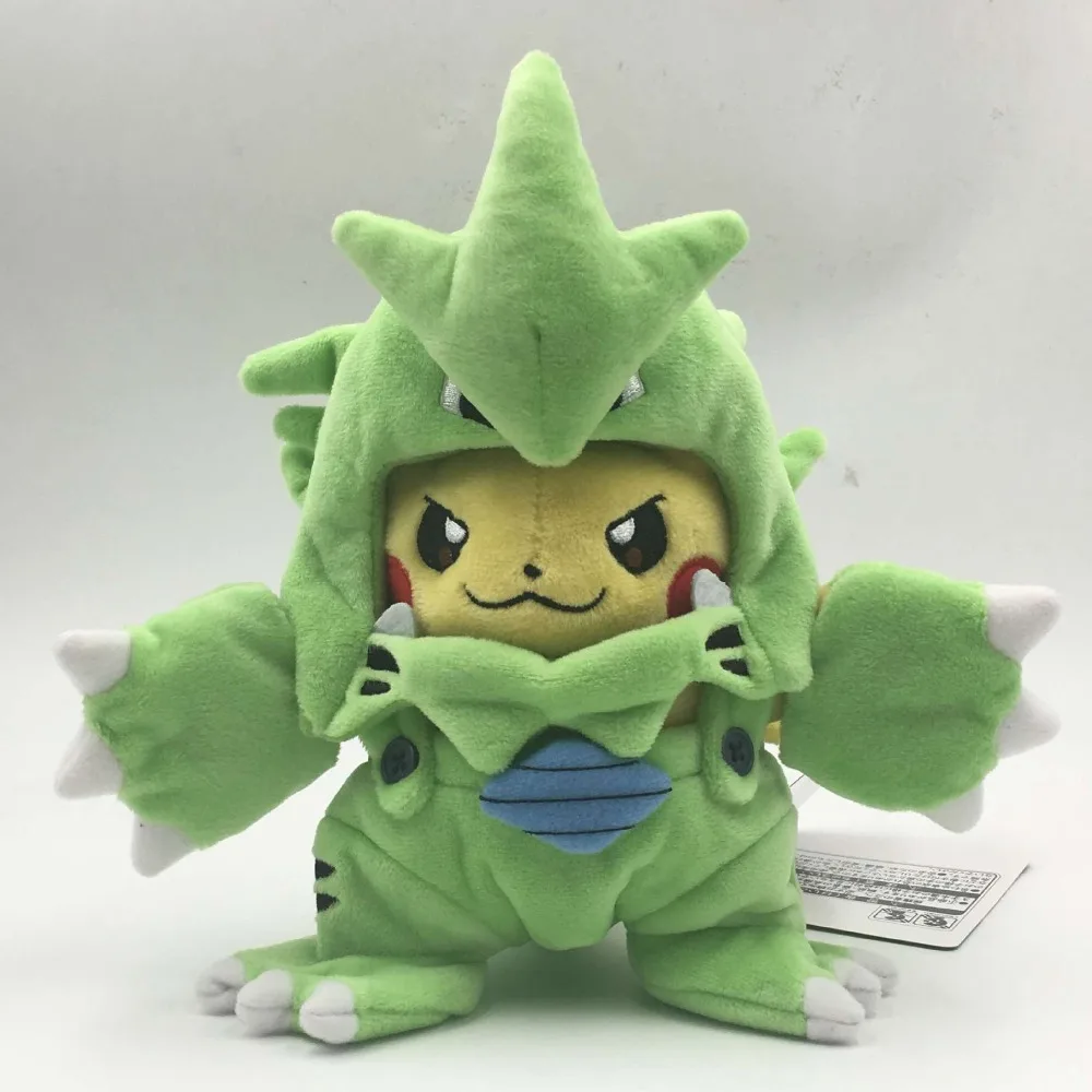 Аниме Пикачу Косплей Hydreigon Tyranitar Charizard Pok маньяк Peluche плюшевые игрушки для детей на день рождения Рождественский подарок SA1900